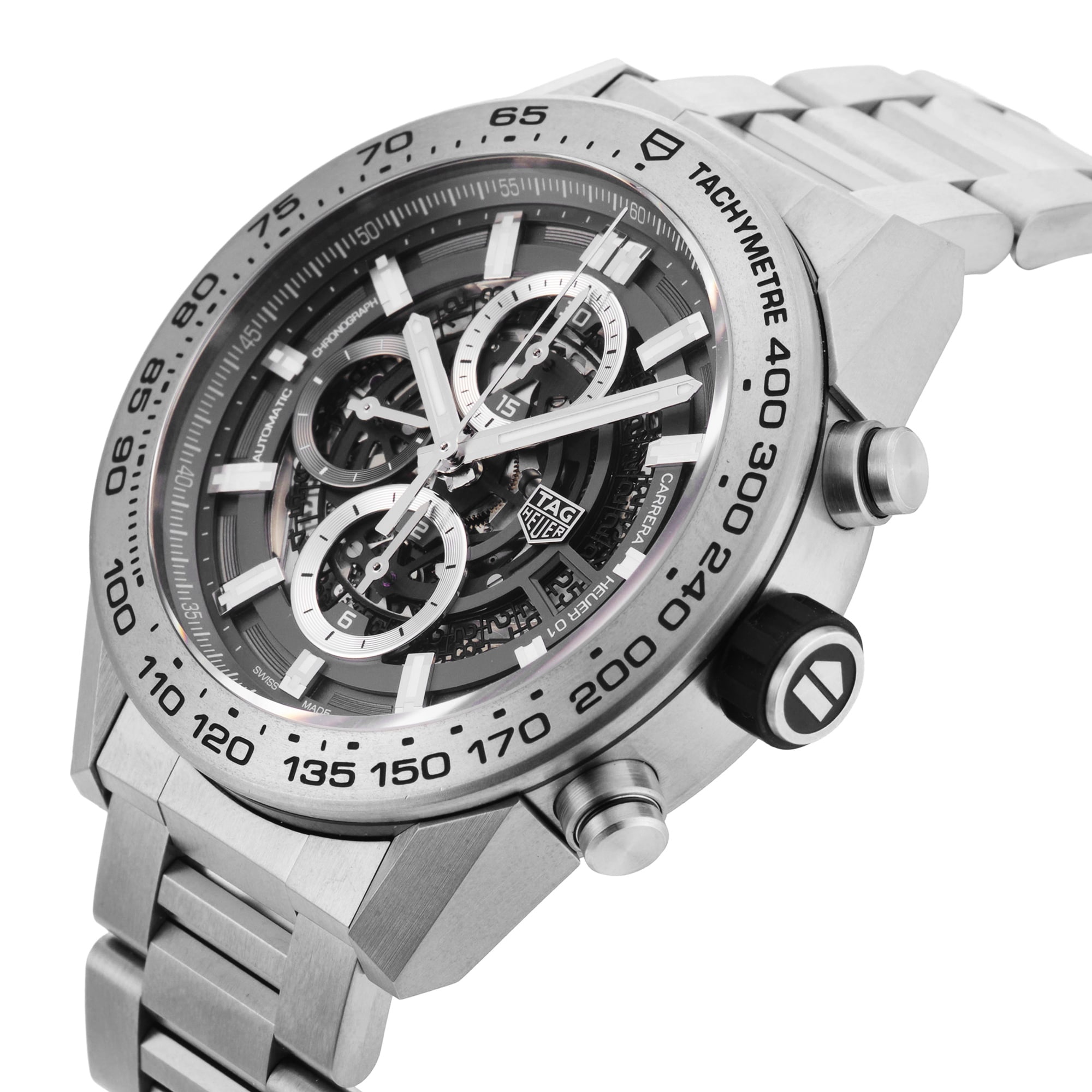 Pre-Owned TAG Heuer Carrera 43mm Titanium