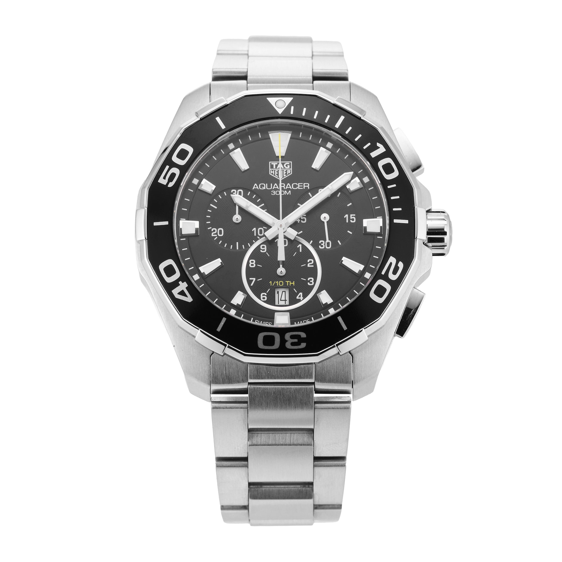 Pre-Owned TAG Heuer Aquaracer 43mm Stainless Steel CAY111A.BA0927 Pre-Owned TAG Heuer Aquaracer 43mm Stainless Steel CAY111A.BA0927
