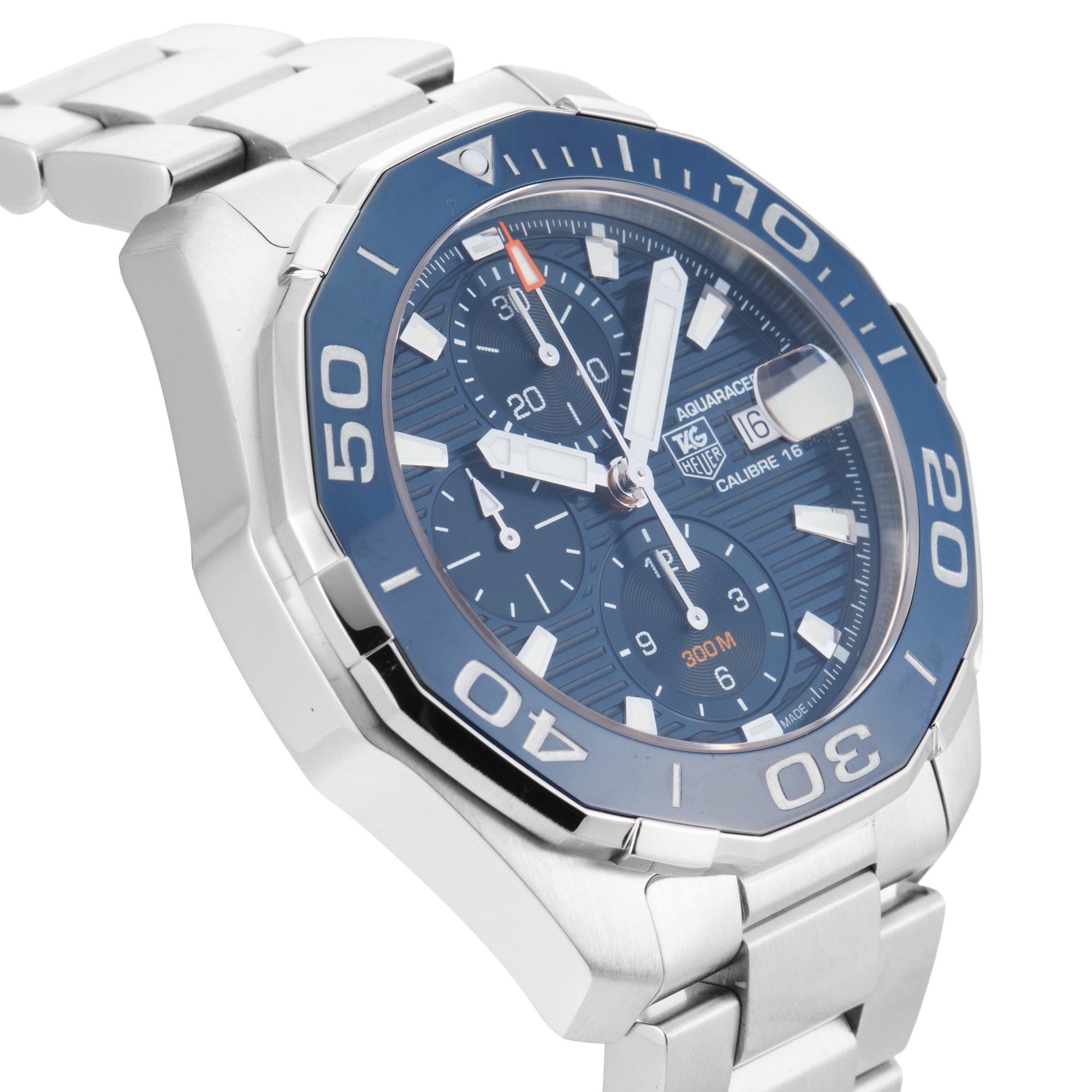 Pre-Owned TAG Heuer Aquaracer 43mm Stainless Steel CAY211B.BA0927