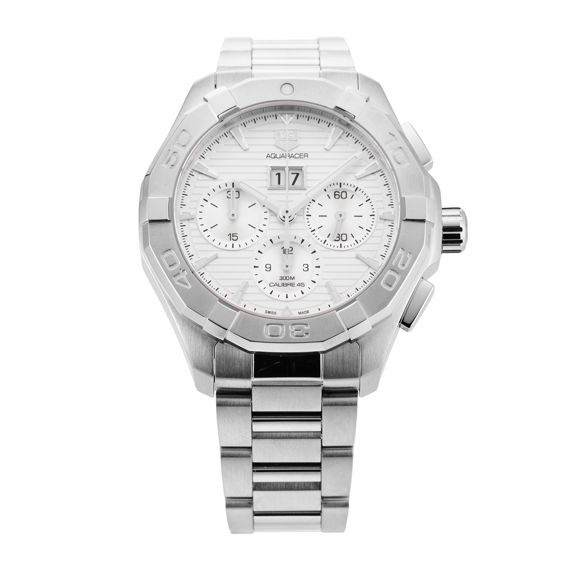 Pre-Owned TAG Heuer Aquaracer 43mm Stainless Steel CAY211Y.BA0926