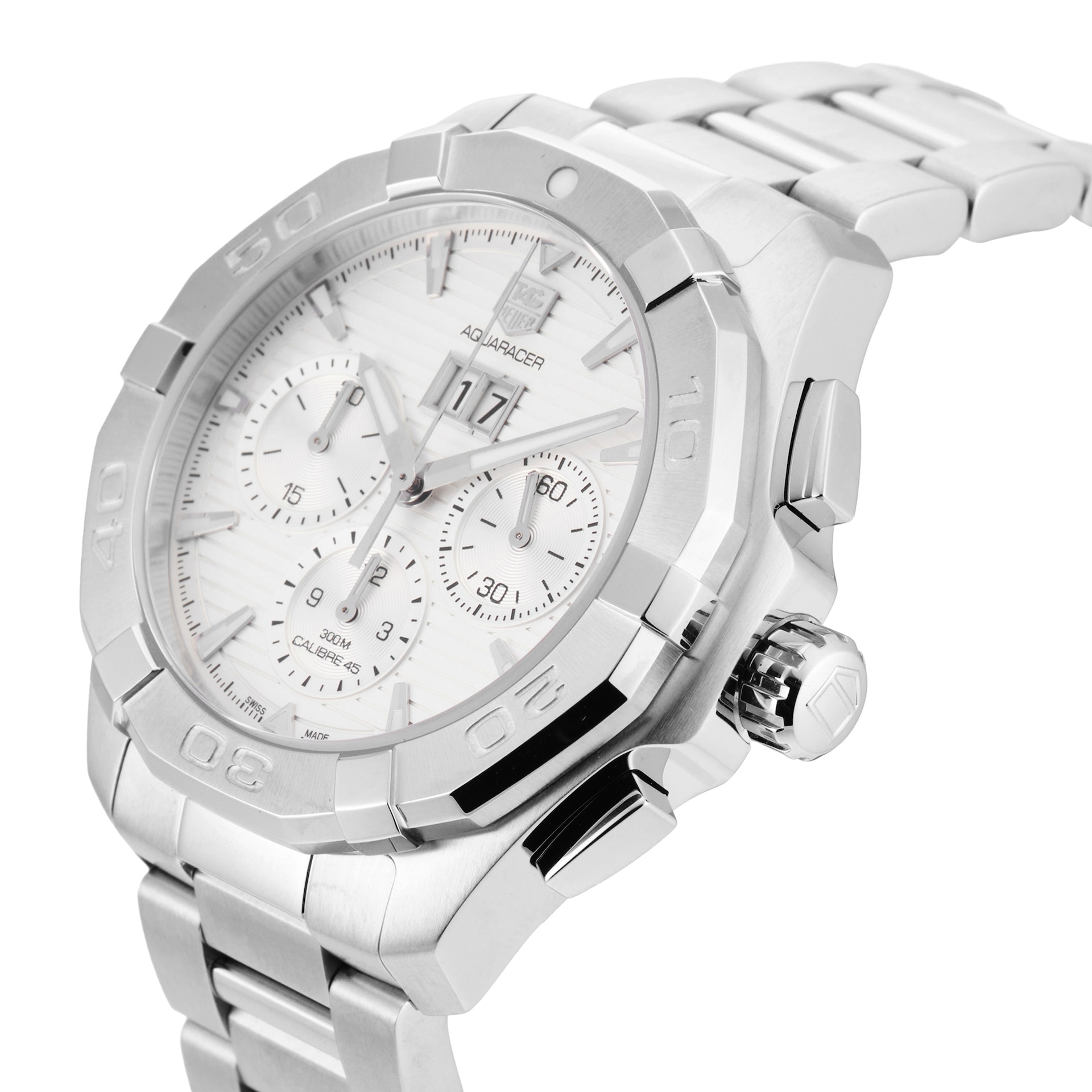Pre-Owned TAG Heuer Aquaracer 43mm Stainless Steel CAY211Y.BA0926