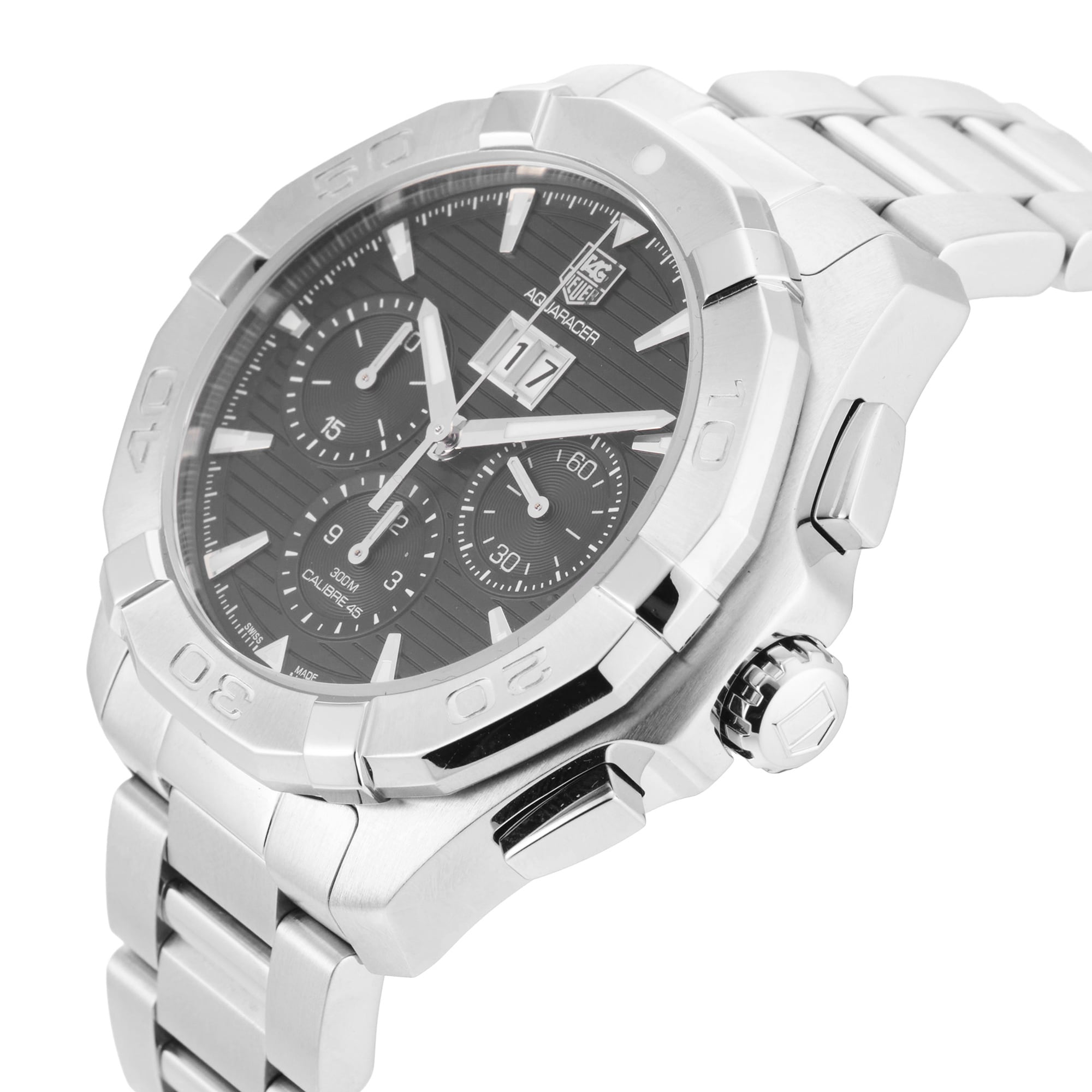 Pre-Owned TAG Heuer Aquaracer 43mm Stainless Steel