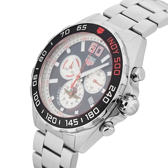 Pre-Owned TAG Heuer Formula 1 Indy 500 43mm Stainless Steel CAZ101V.BA0842
