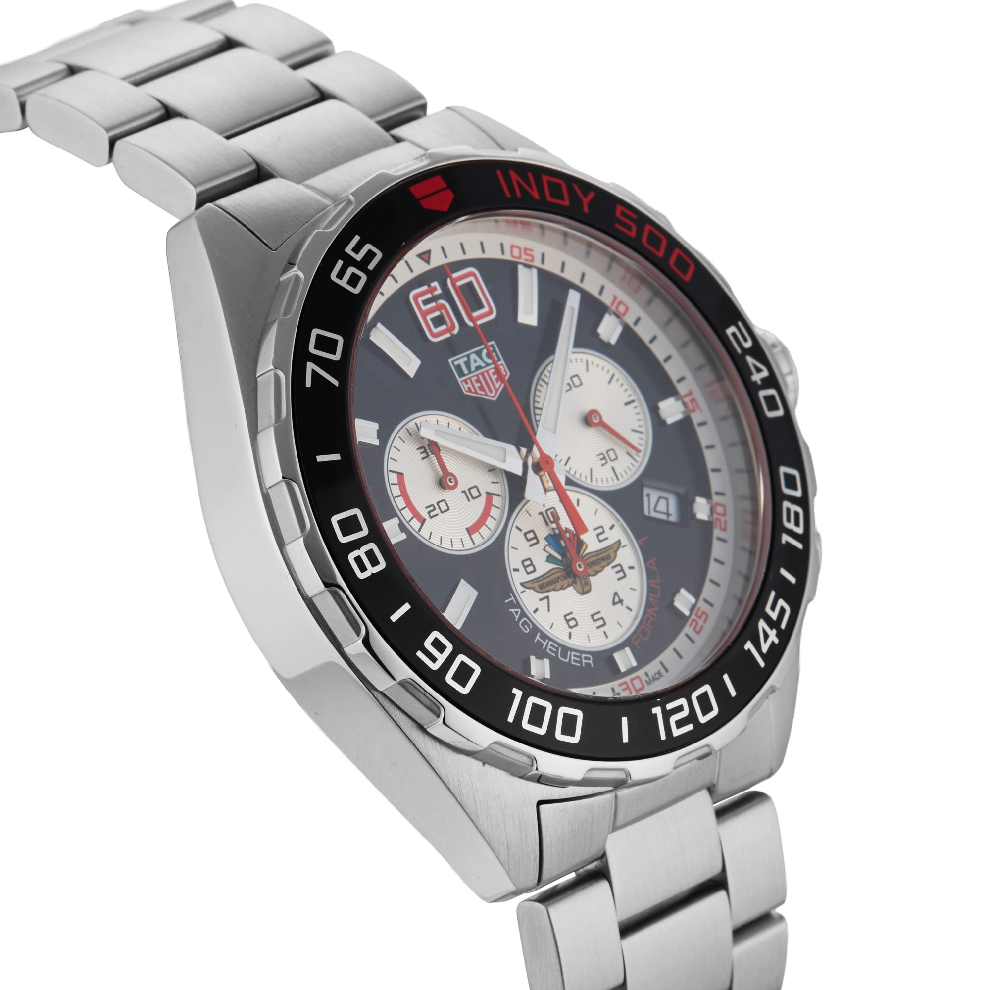 Pre-Owned TAG Heuer Formula 1 Indy 500 43mm Stainless Steel CAZ101V.BA0842
