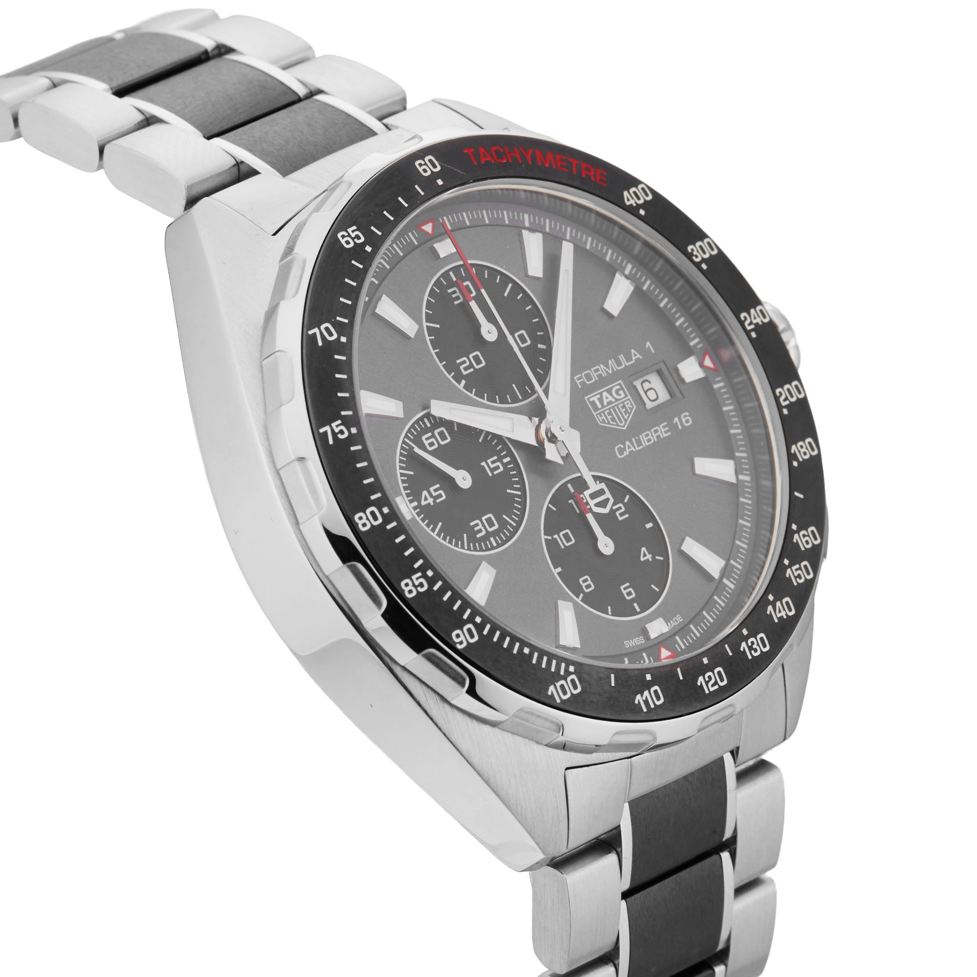Pre-Owned TAG Heuer Formula 1 Chronograph 44mm Stainless Steel CAZ2012.BA0970 Pre-Owned TAG Heuer Formula 1 Chronograph 44mm Stainless Steel CAZ2012.BA0970