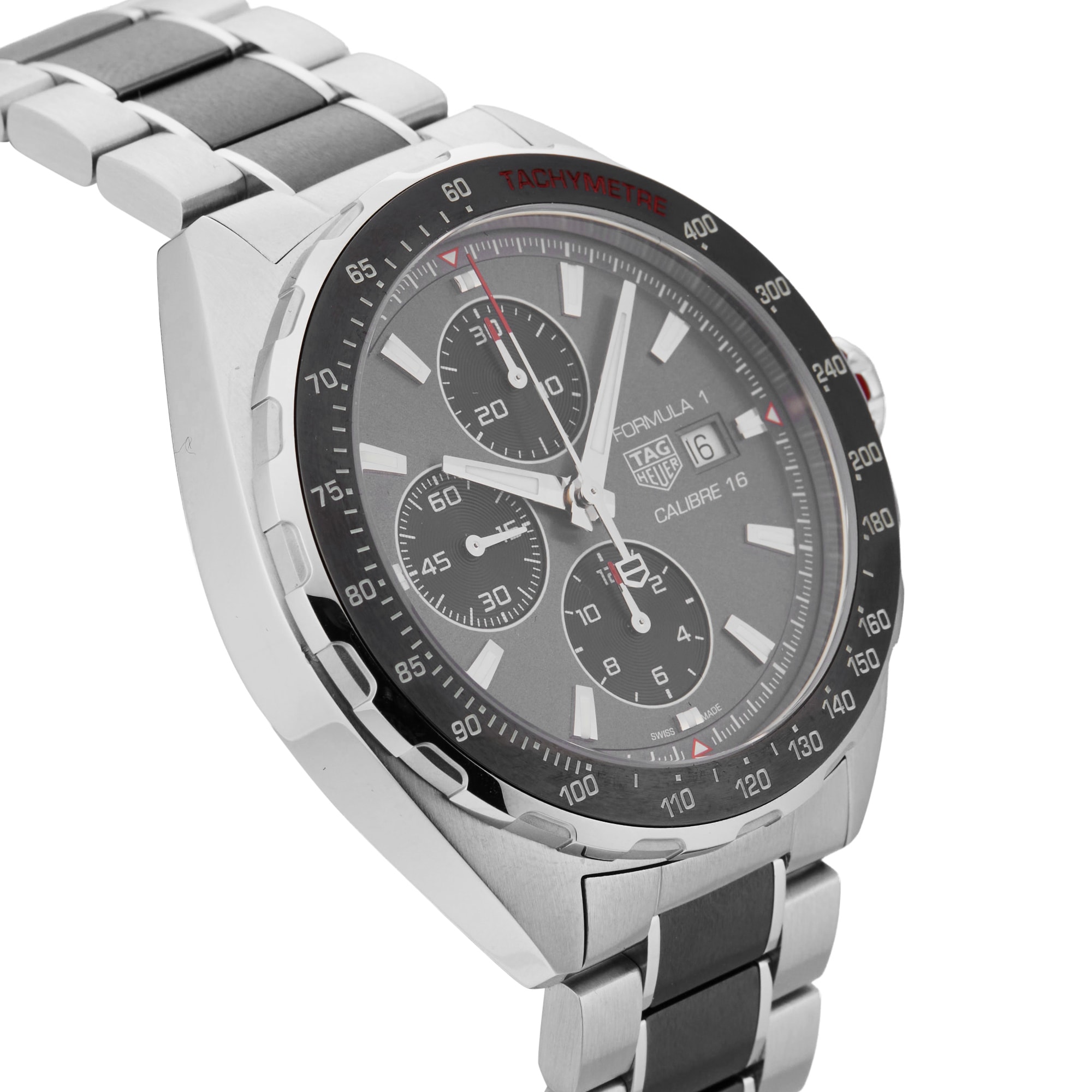 Pre-Owned TAG Heuer Formula 1 Chronograph 44mm Stainless Steel CAZ2012.BA0970 Pre-Owned TAG Heuer Formula 1 Chronograph 44mm Stainless Steel CAZ2012.BA0970