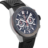 Pre-Owned TAG Heuer Carrera 45mm Stainless Steel and Ceramic CBG2A10.FT6168