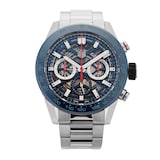 Pre-Owned TAG Heuer Carrera Chronograph 45mm Stainless Steel CBG2A11.BA0654