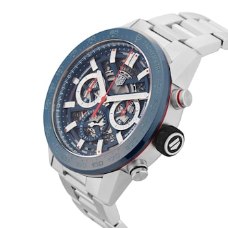 Pre-Owned TAG Heuer Carrera Chronograph 45mm Stainless Steel CBG2A11.BA0654