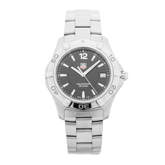 Pre-Owned TAG Heuer Aquaracer 38mm Stainless Steel WAF111C.BA0810