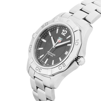 Pre-Owned TAG Heuer Aquaracer 38mm Stainless Steel WAF111C.BA0810