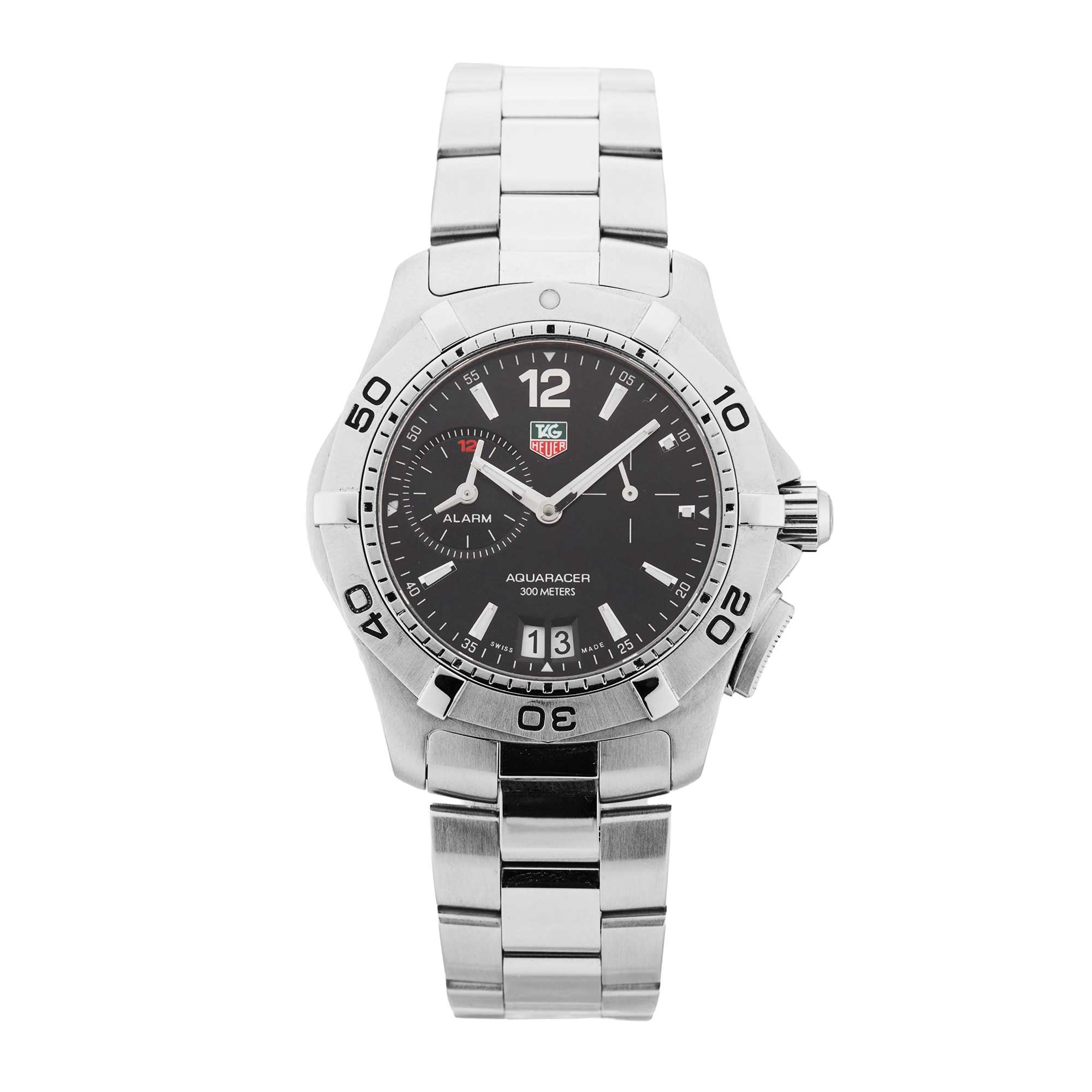Pre-Owned TAG Heuer Aquaracer 39mm Stainless Steel WAF111Z.BA0801 Pre-Owned TAG Heuer Aquaracer 39mm Stainless Steel WAF111Z.BA0801