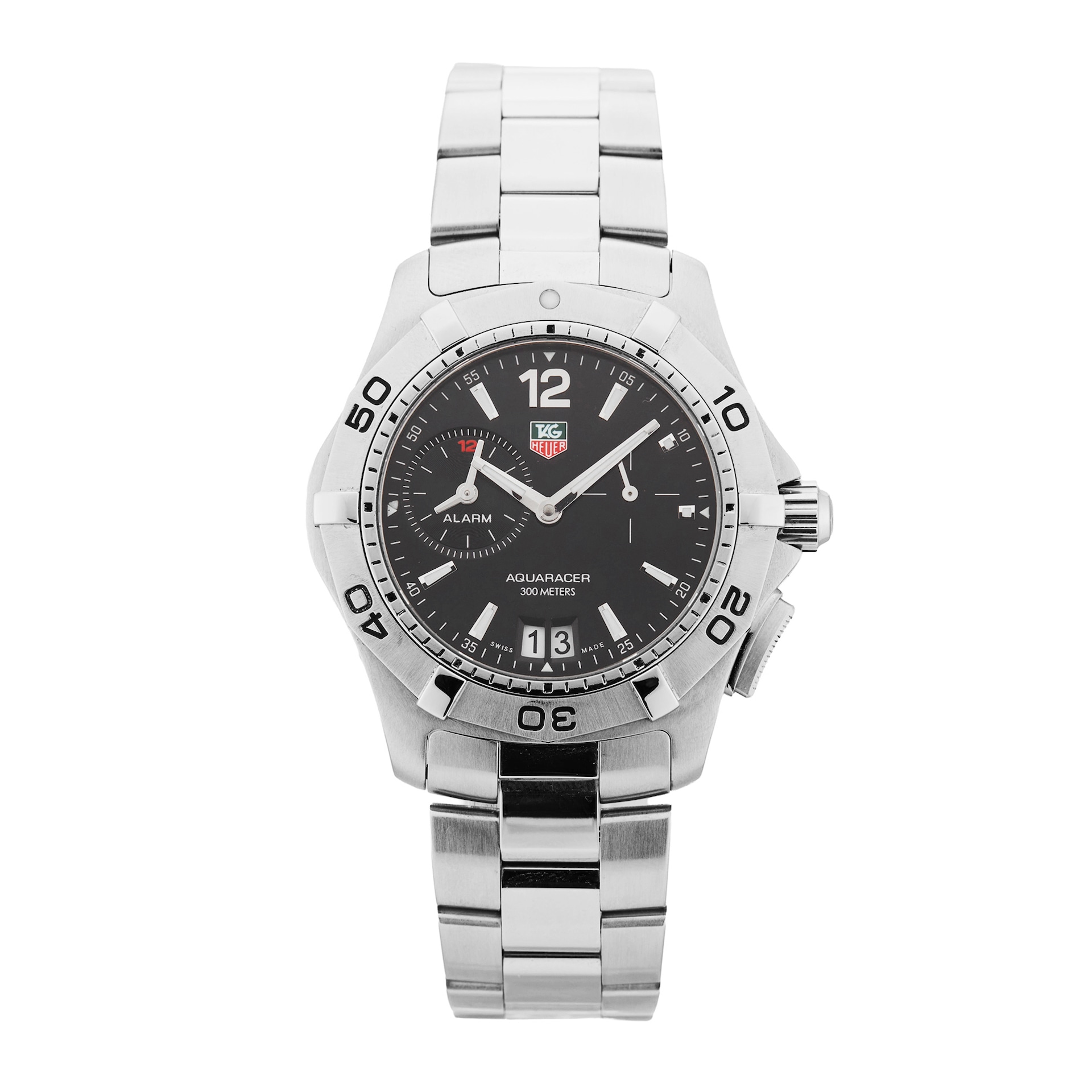 Pre-Owned TAG Heuer Aquaracer 39mm Stainless Steel WAF111Z.BA0801 Pre-Owned TAG Heuer Aquaracer 39mm Stainless Steel WAF111Z.BA0801