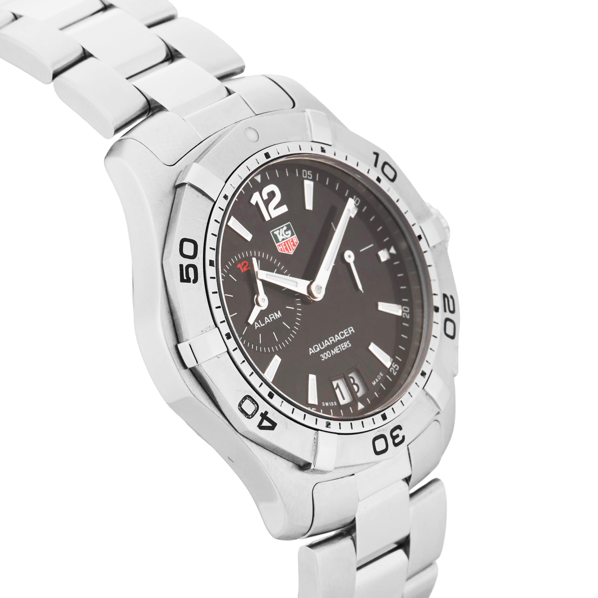 Pre-Owned TAG Heuer Aquaracer 39mm Stainless Steel WAF111Z.BA0801 Pre-Owned TAG Heuer Aquaracer 39mm Stainless Steel WAF111Z.BA0801