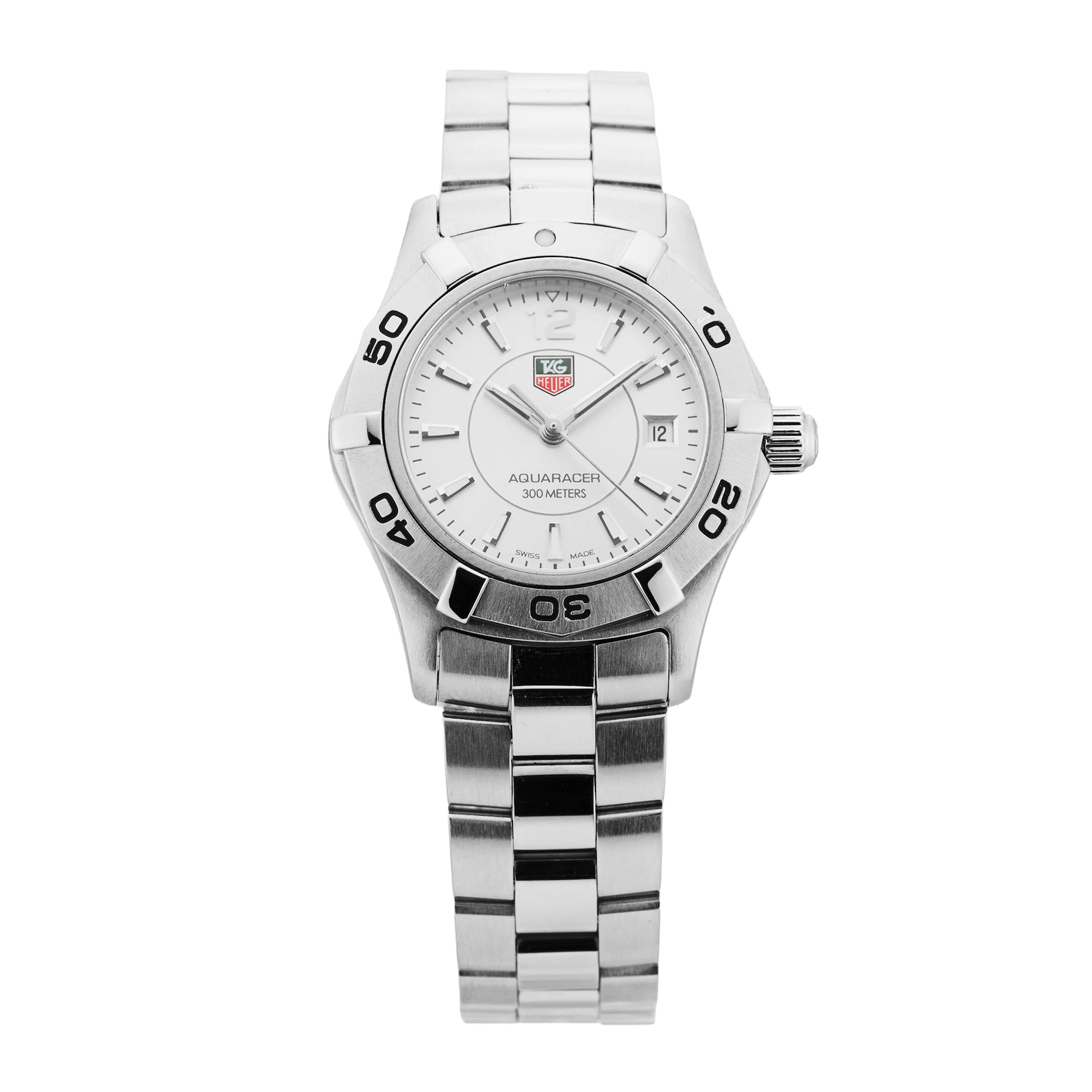 Pre-Owned TAG Heuer Aquaracer Lady 27mm Stainless Steel WAF1412.BA0823