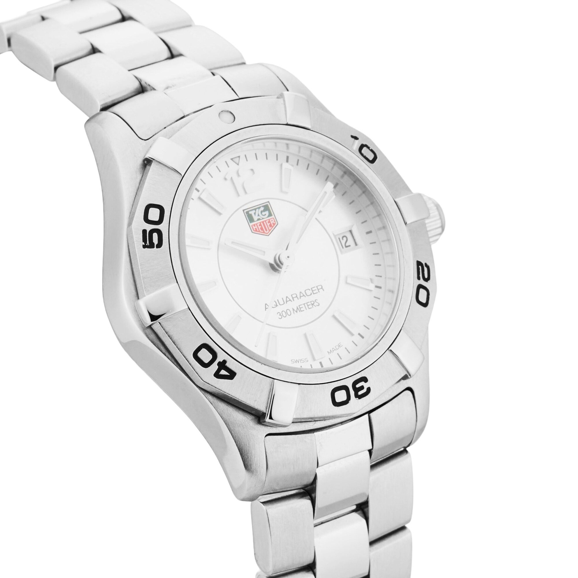 Pre-Owned TAG Heuer Aquaracer Lady 27mm Stainless Steel WAF1412.BA0823