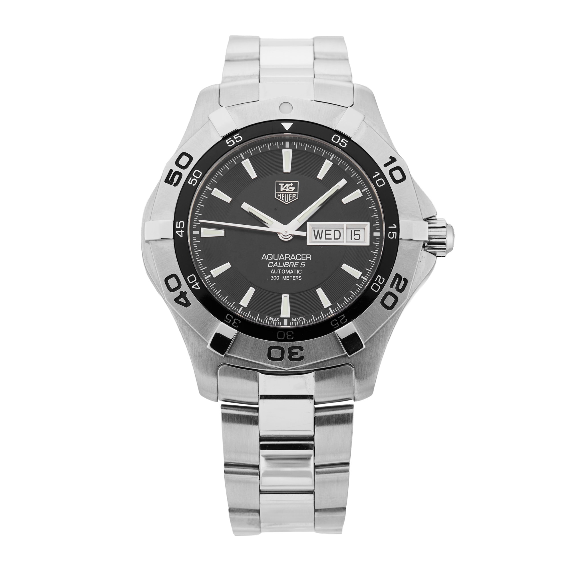 Pre-Owned TAG Heuer Aquaracer 41mm Stainless Steel WAF2010.BA0818 Pre-Owned TAG Heuer Aquaracer 41mm Stainless Steel WAF2010.BA0818