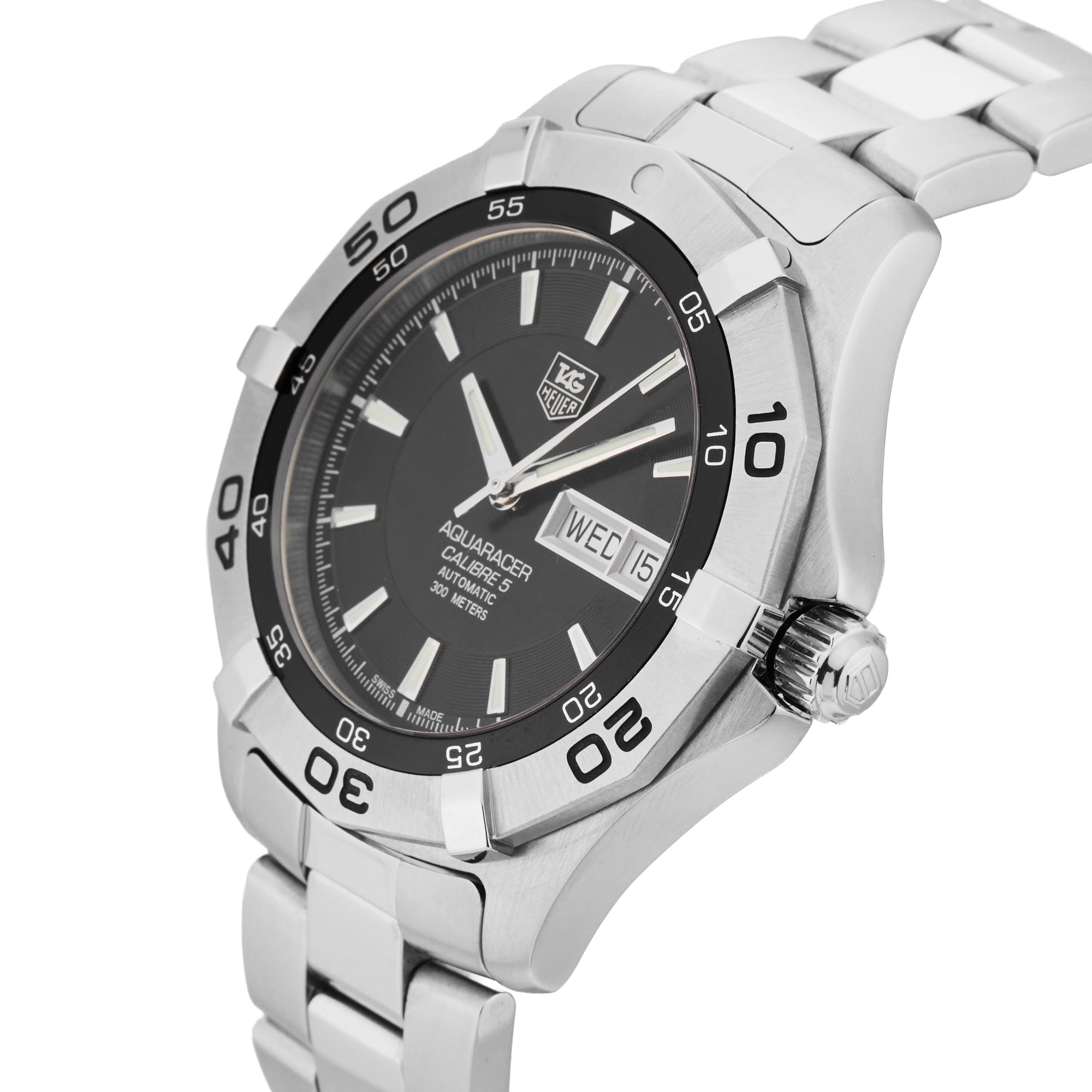 Pre-Owned TAG Heuer Aquaracer 41mm Stainless Steel WAF2010.BA0818 Pre-Owned TAG Heuer Aquaracer 41mm Stainless Steel WAF2010.BA0818