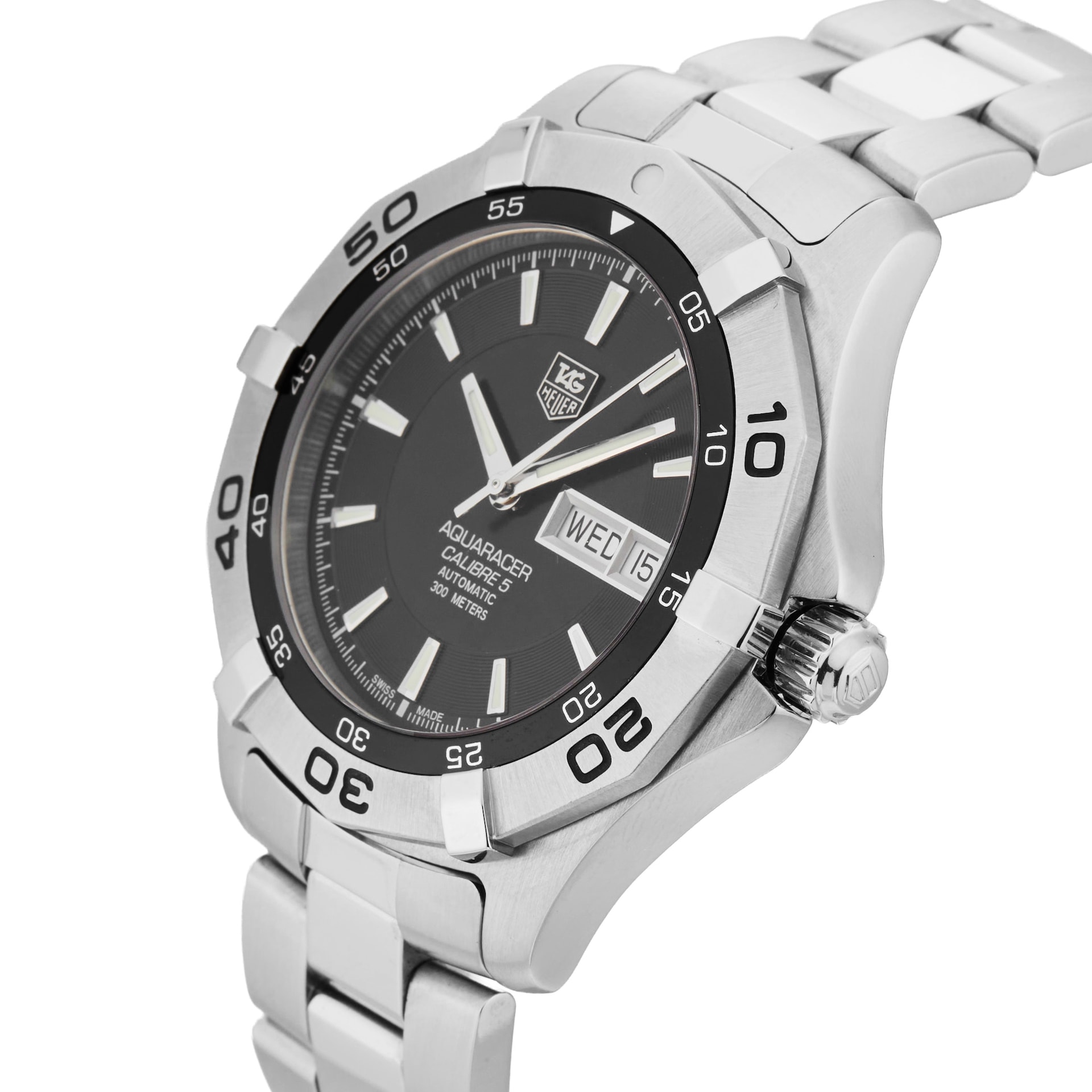 Pre-Owned TAG Heuer Aquaracer 41mm Stainless Steel WAF2010.BA0818 Pre-Owned TAG Heuer Aquaracer 41mm Stainless Steel WAF2010.BA0818
