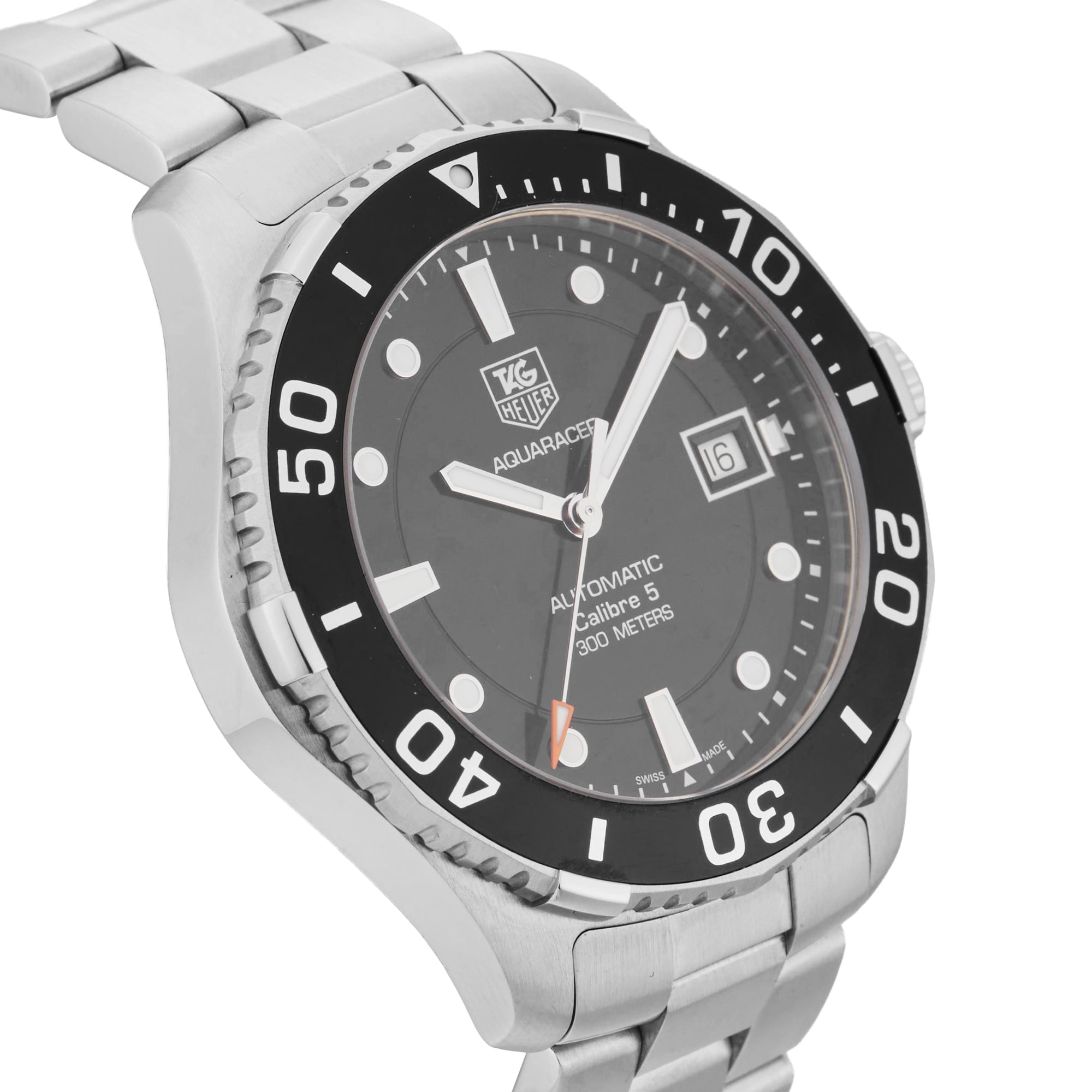 Pre-Owned TAG Heuer Aquaracer 41mm Stainless Steel WAN2110.BA0822 Pre-Owned TAG Heuer Aquaracer 41mm Stainless Steel WAN2110.BA0822