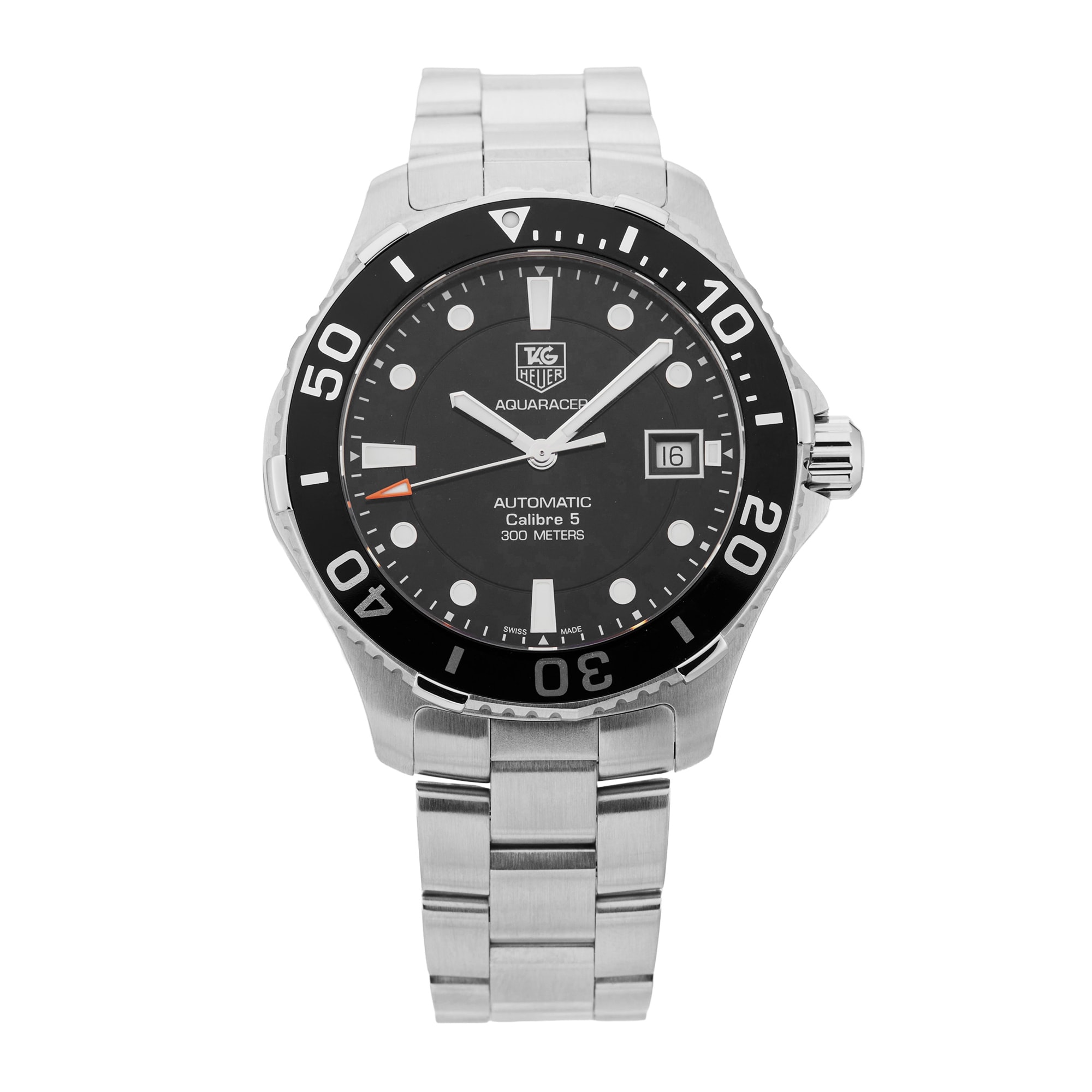 Pre-Owned TAG Heuer Aquaracer 41mm Stainless Steel WAN2110.BA0822 Pre-Owned TAG Heuer Aquaracer 41mm Stainless Steel WAN2110.BA0822