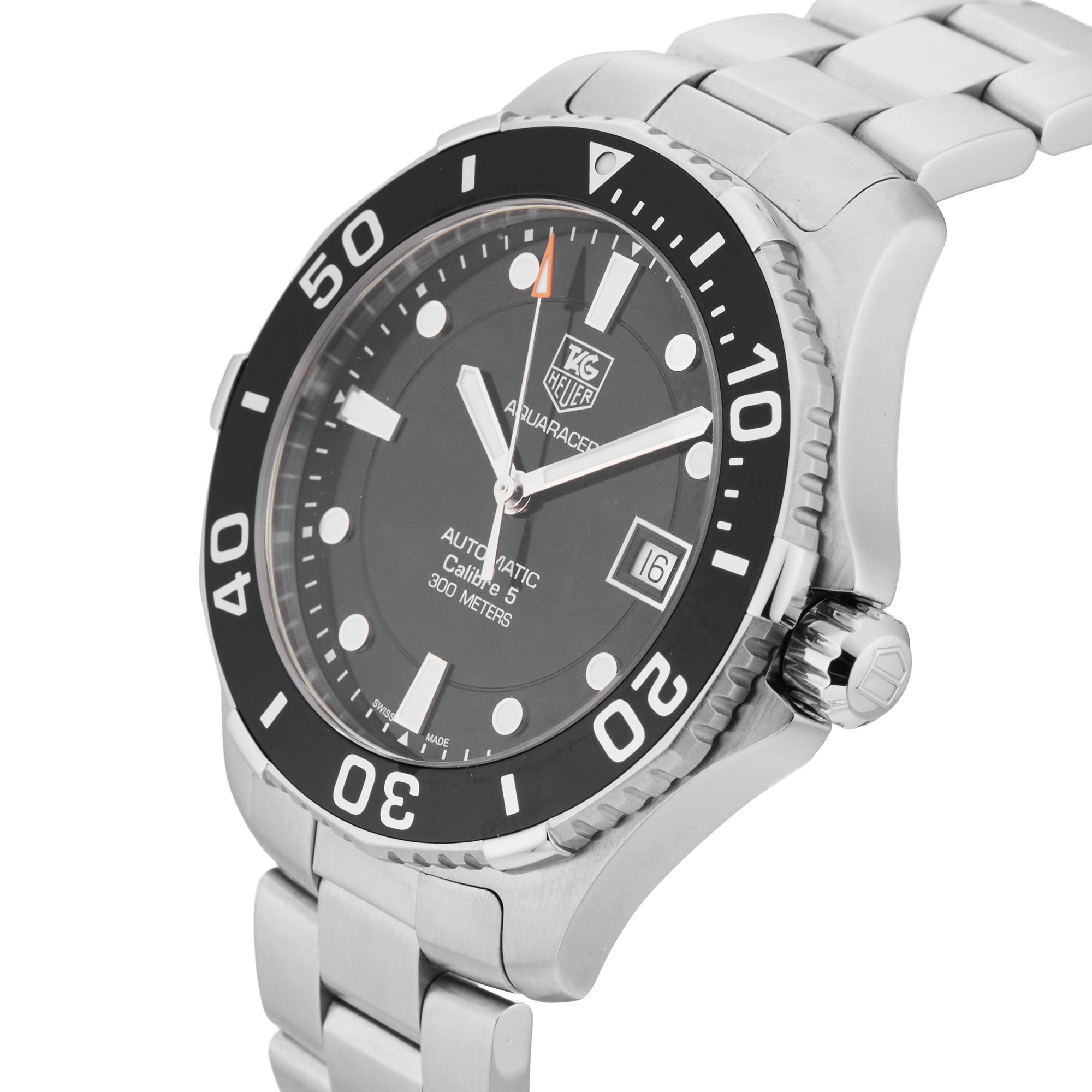 Pre-Owned TAG Heuer Aquaracer 41mm Stainless Steel WAN2110.BA0822 Pre-Owned TAG Heuer Aquaracer 41mm Stainless Steel WAN2110.BA0822
