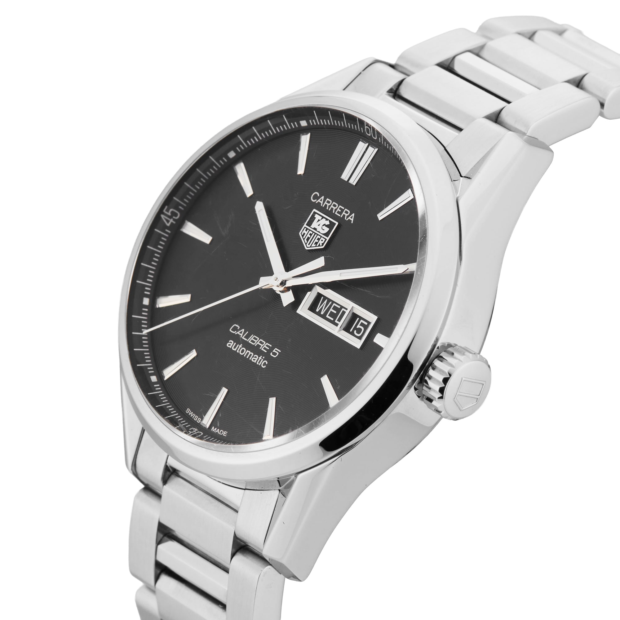Pre-Owned TAG Heuer Carrera 41mm Stainless Steel WAR201A.BA0723