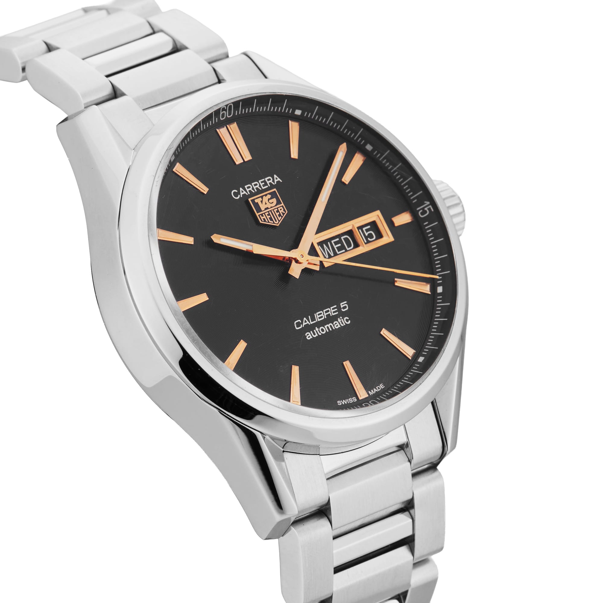 Pre-Owned TAG Heuer Carrera 41mm Stainless Steel WAR201C.BA0723