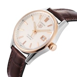 Pre-Owned TAG Heuer Carrera 39mm Stainless Steel and Rose Gold WAR215D.FC6181