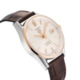 Pre-Owned TAG Heuer Carrera 39mm Stainless Steel and Rose Gold WAR215D.FC6181