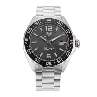 Pre-Owned TAG Heuer Formula 1 Date Automatic 43mm Stainless Steel WAZ2011.BA0842