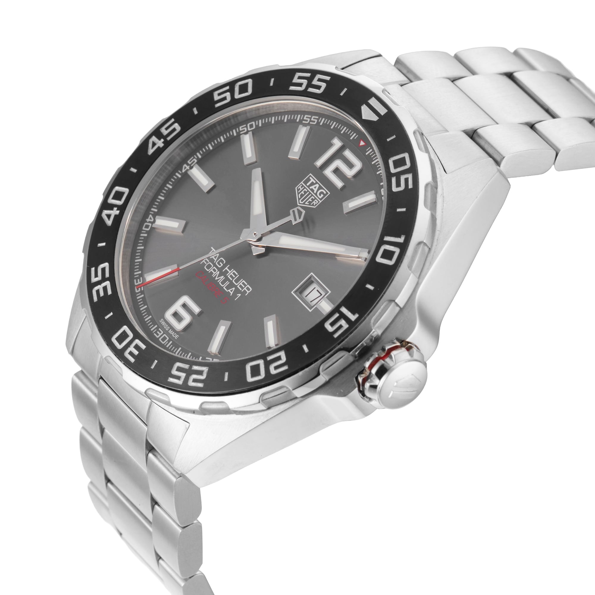 Pre-Owned TAG Heuer Formula 1 Date Automatic 43mm Stainless Steel WAZ2011.BA0842 Pre-Owned TAG Heuer Formula 1 Date Automatic 43mm Stainless Steel WAZ2011.BA0842