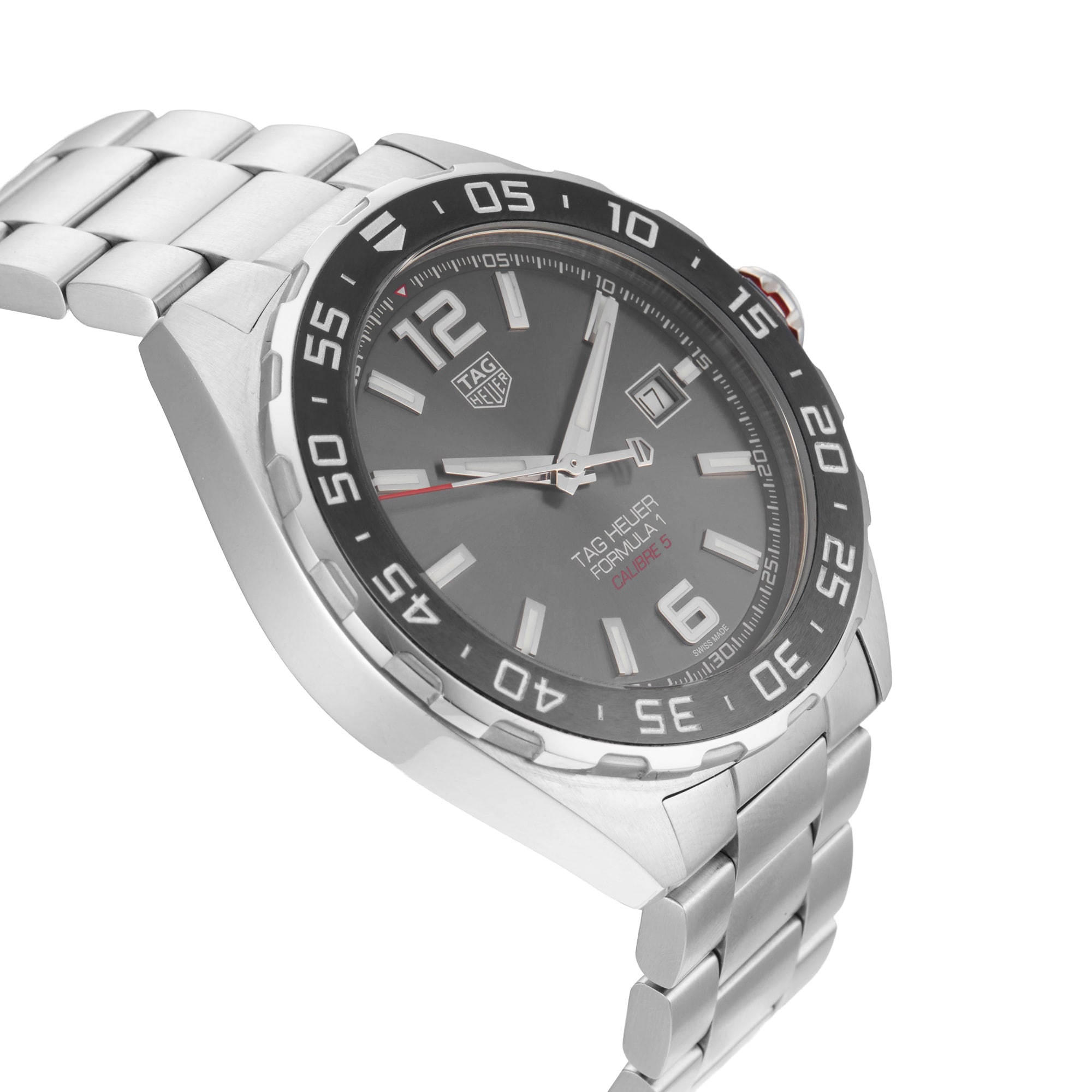 Pre-Owned TAG Heuer Formula 1 Date Automatic 43mm Stainless Steel WAZ2011.BA0842 Pre-Owned TAG Heuer Formula 1 Date Automatic 43mm Stainless Steel WAZ2011.BA0842