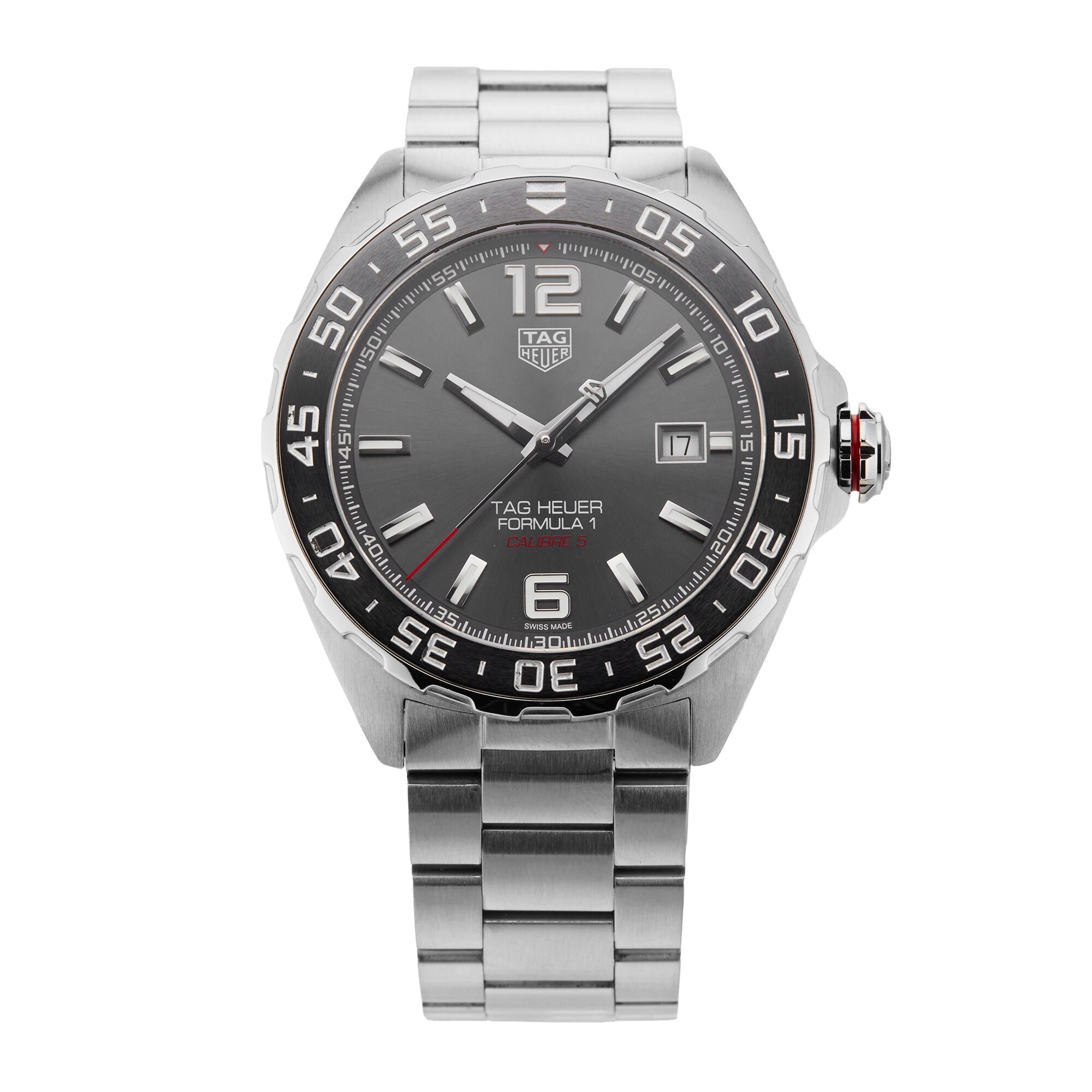 Pre-Owned TAG Heuer Formula 1 Date Automatic 43mm Stainless Steel WAZ2011.BA0842 Pre-Owned TAG Heuer Formula 1 Date Automatic 43mm Stainless Steel WAZ2011.BA0842