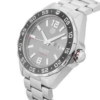 Pre-Owned TAG Heuer Formula 1 Date Automatic 43mm Stainless Steel WAZ2011.BA0842