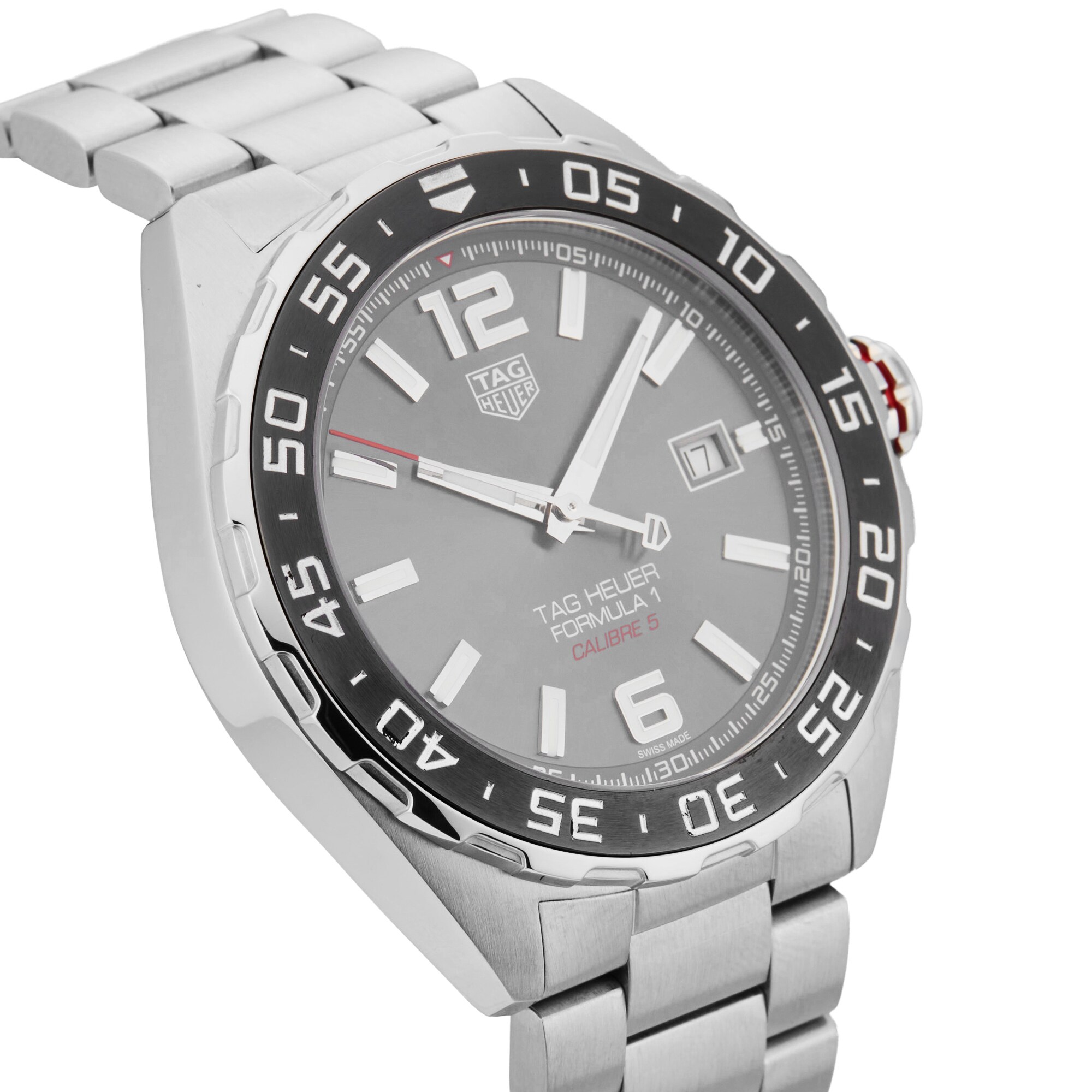 Pre-Owned TAG Heuer Formula 1 Date Automatic 43mm Stainless Steel WAZ2011.BA0842 Pre-Owned TAG Heuer Formula 1 Date Automatic 43mm Stainless Steel WAZ2011.BA0842
