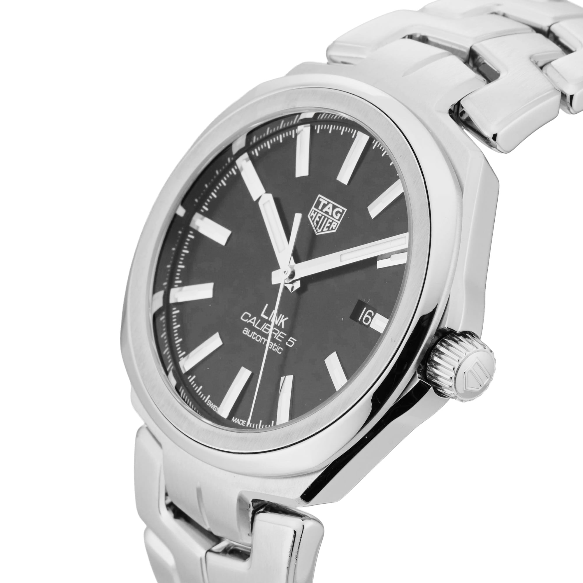 Pre-Owned TAG Heuer Tag Heuer Link Date 41mm Stainless Steel
