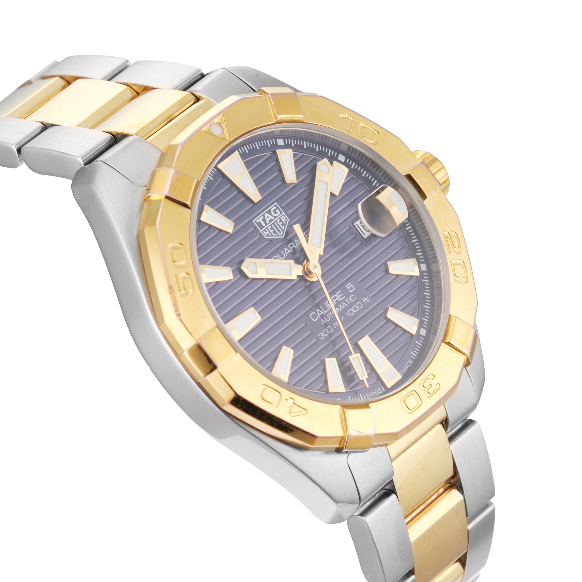 Pre-Owned TAG Heuer Aquaracer Date 41mm Stainless Steel WBD2120.BB0930 Pre-Owned TAG Heuer Aquaracer Date 41mm Stainless Steel WBD2120.BB0930