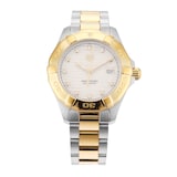 Pre-Owned TAG Heuer Aquaracer Date 32mm Stainless Steel and Yellow Gold Plated WBD2321.BB0320