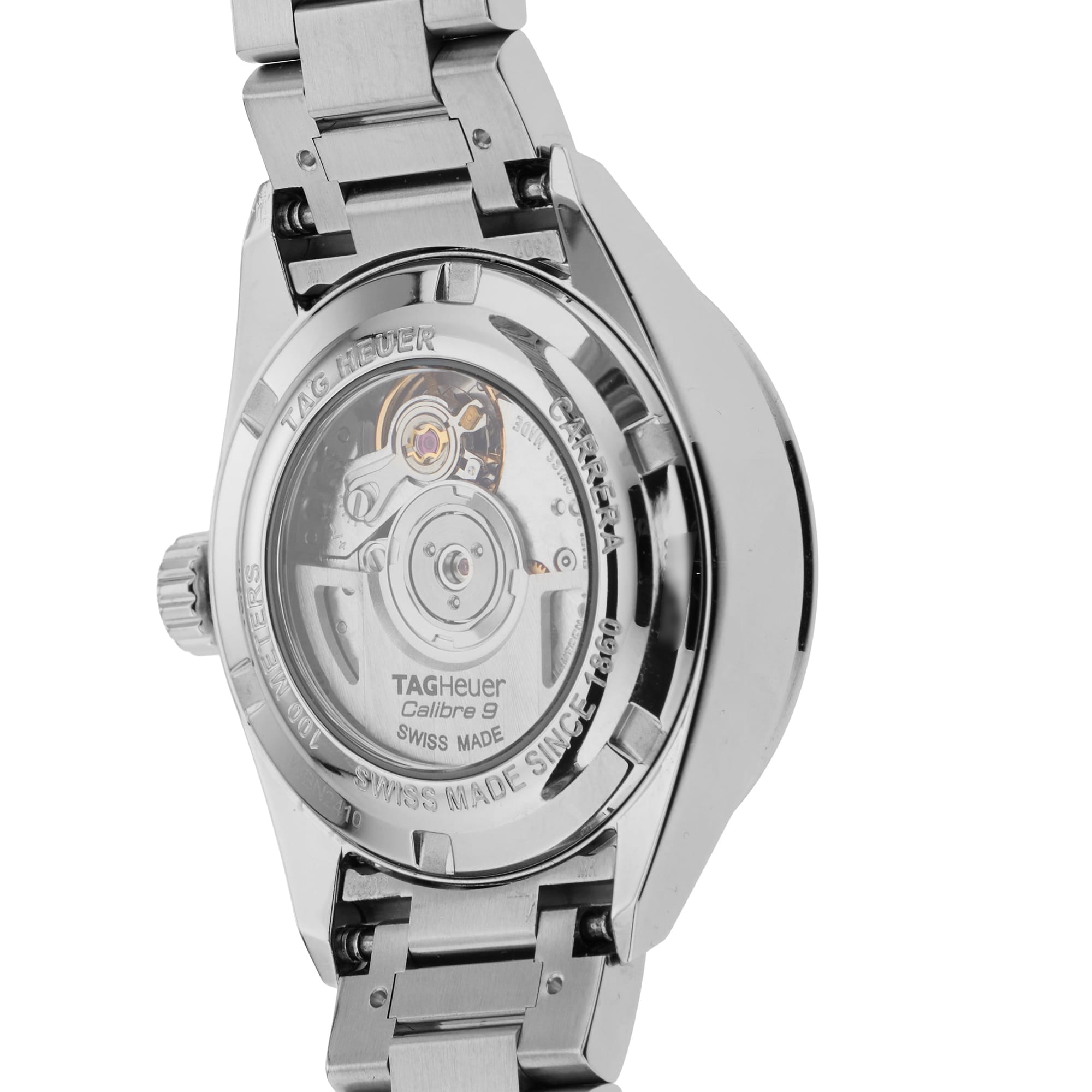 Pre-Owned TAG Heuer Carrera Date Automatic 29mm Stainless Steel Pre-Owned TAG Heuer Carrera Date Automatic 29mm Stainless Steel