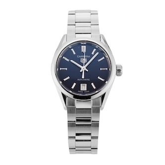 Pre-Owned TAG Heuer Carrera Date Automatic 29mm Stainless Steel Pre-Owned TAG Heuer Carrera Date Automatic 29mm Stainless Steel