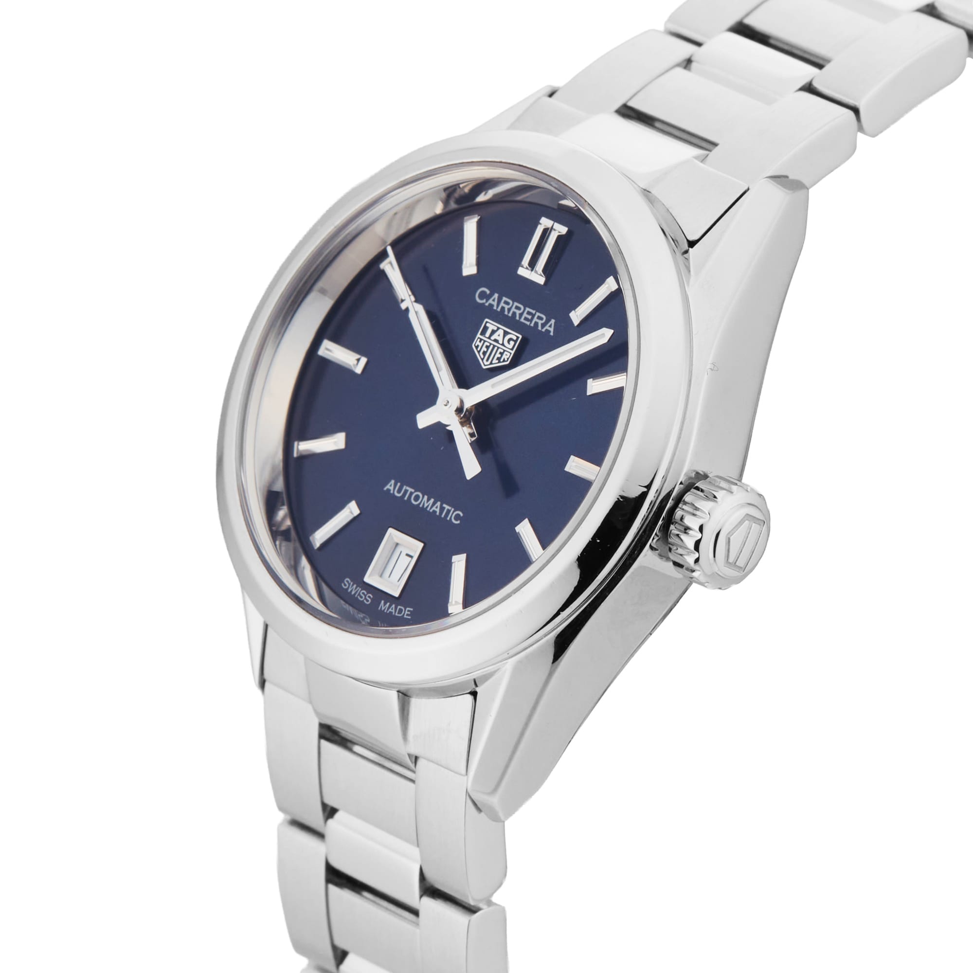 Pre-Owned TAG Heuer Carrera Date Automatic 29mm Stainless Steel
