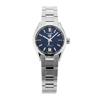 Pre-Owned TAG Heuer Carrera Date Automatic 29mm Stainless Steel Pre-Owned TAG Heuer Carrera Date Automatic 29mm Stainless Steel