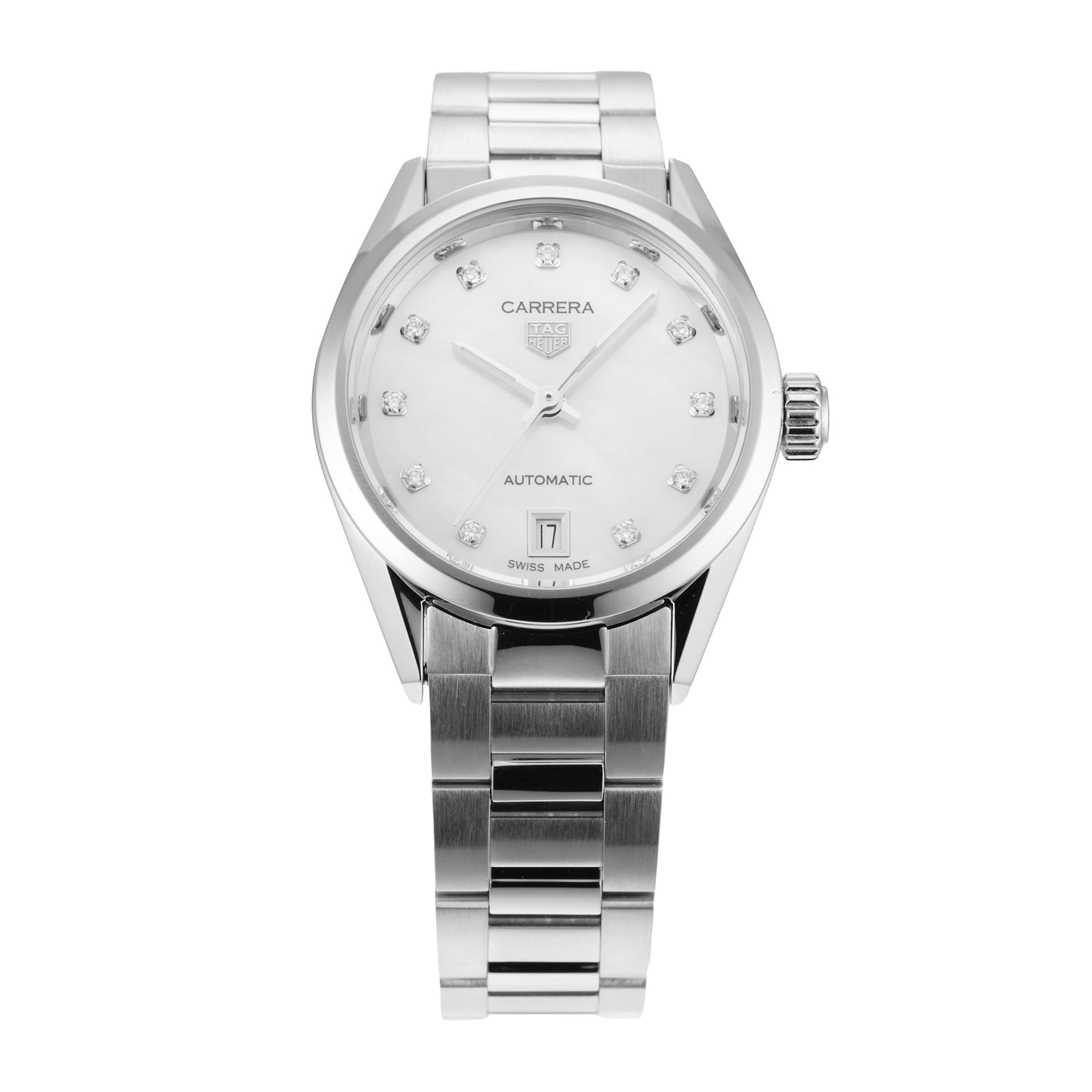 Pre-Owned TAG Heuer Carrera Date Automatic 29mm Stainless Steel