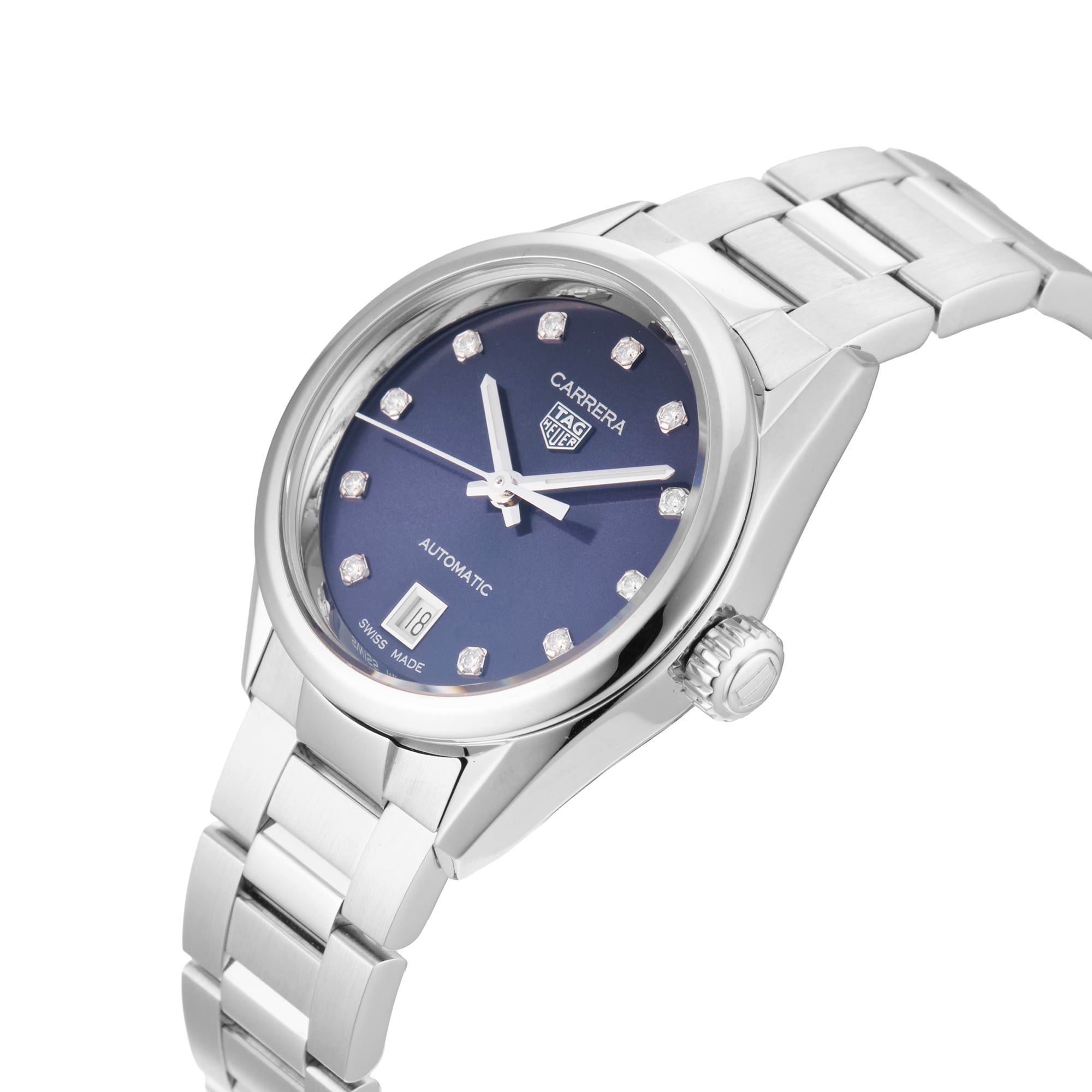 Pre-Owned TAG Heuer Carrera Date Automatic 29mm Stainless Steel
