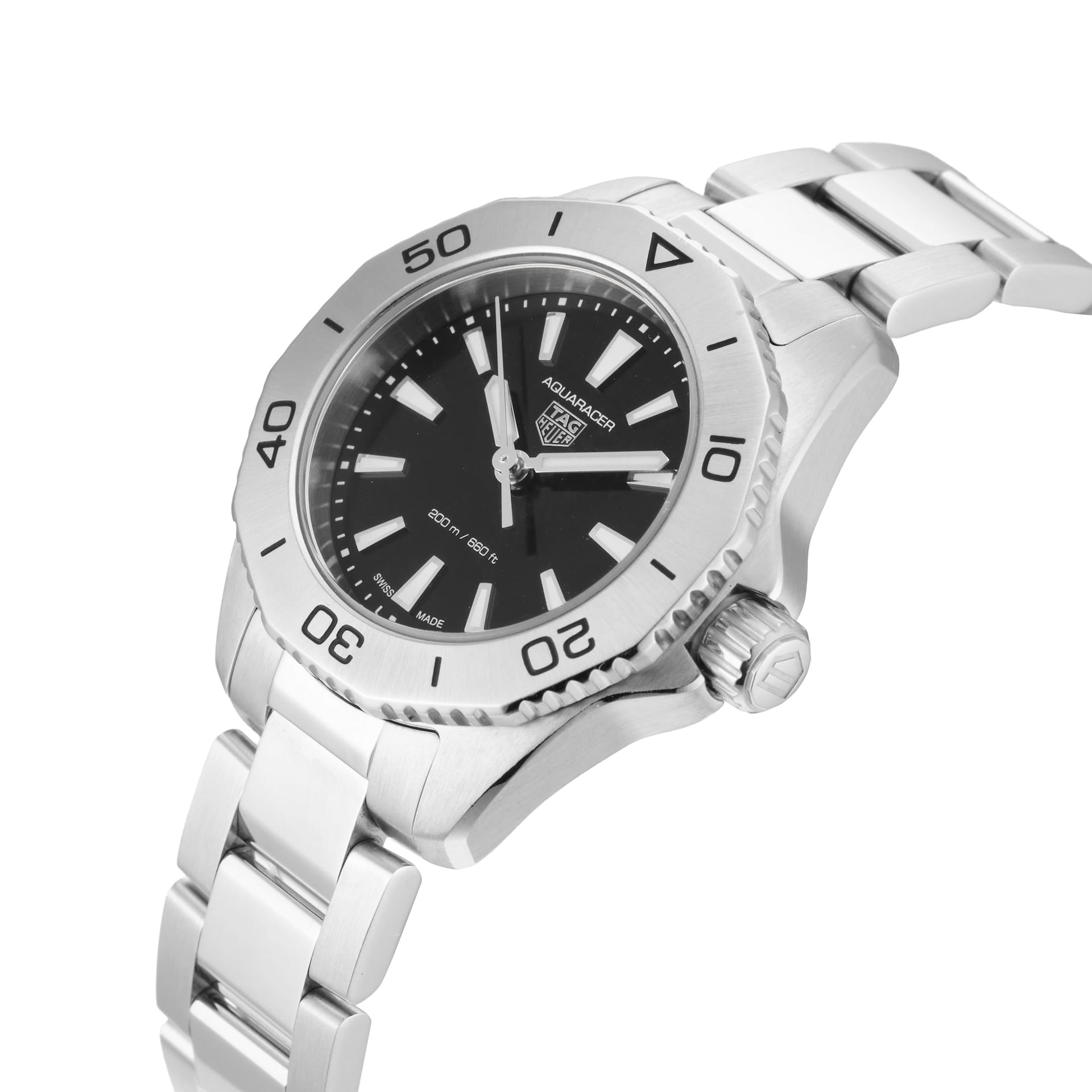 Pre-Owned TAG Heuer Aquaracer Professional 30mm Stainless Steel Pre-Owned TAG Heuer Aquaracer Professional 30mm Stainless Steel
