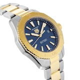 Pre-Owned TAG Heuer Aquaracer Professional Solargraph 40mm Stainless Steel and Yellow Gold PVD