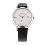 Pre-Owned Montblanc Heritage Spirit Date 39mm Stainless Steel and Rose Gold