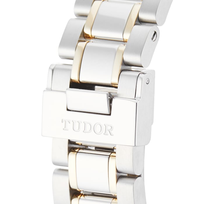 Pre-Owned Tudor Pre-Owned Tudor Style Silver Steel and Yellow Gold Ladies Watch M12303-0002