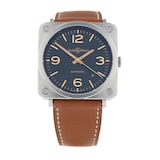 Pre-Owned Bell & Ross Golden Heritage Mens Watch BRS-92-S